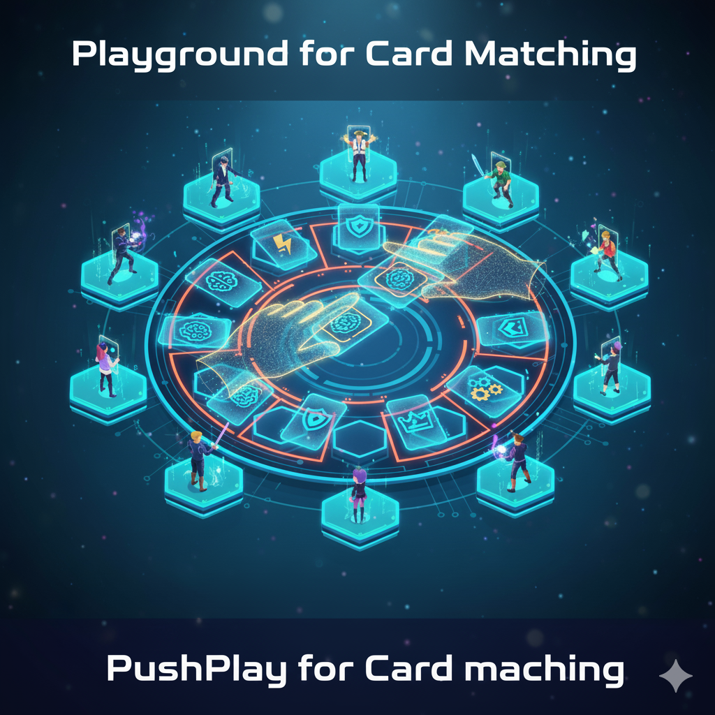 Playground for card matching